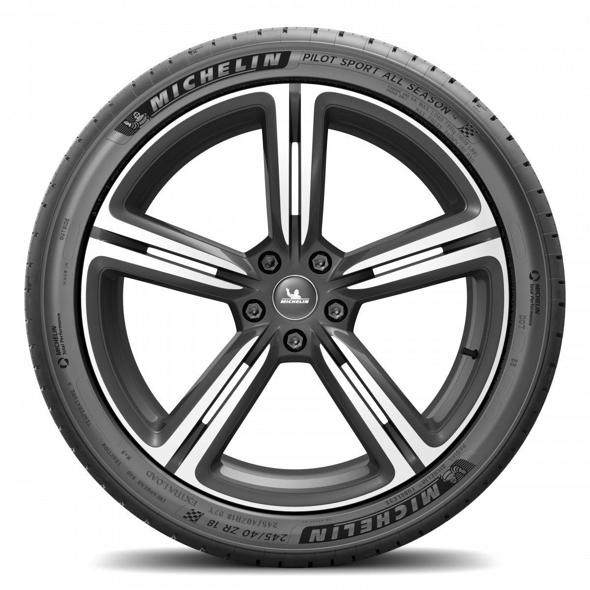 Michelin Pilot Sport A/S 4 ND0 DOT22 XL 315/35 R20 110V DOT DOT22 – Bild 3