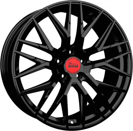 MAM RS4 black painted - DEMO2 Alufelge 8.5x19 Zoll ET45 LK 5x108 ML72.6