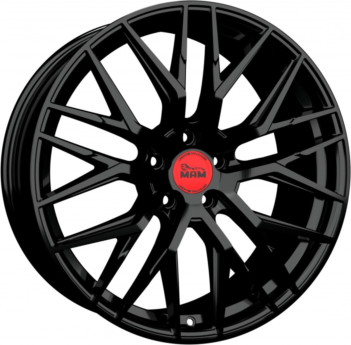 MAM RS4 black painted - DEMO2 Alufelge 8.5x19 Zoll ET45 LK 5x108 ML72.6