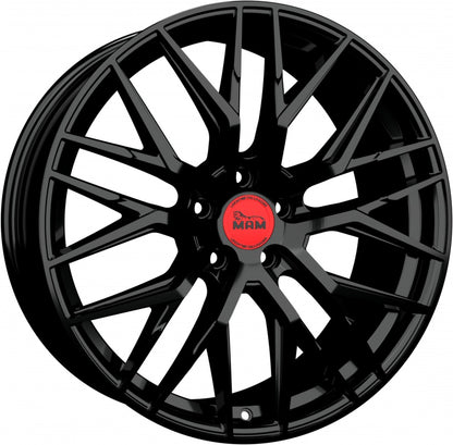 MAM RS4 black painted - DEMO2 Alufelge 8.5x19 Zoll ET45 LK 5x108 ML72.6