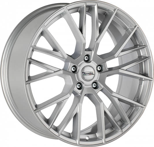 Arcasting Gladio silver 8.5x20 ET40 - LK5/120 ML72.6
