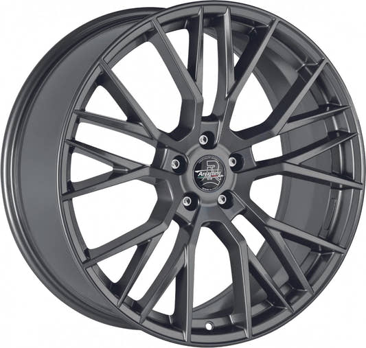Arcasting Gladio anthracite glossy 8.5x19 ET31 - LK5/110 ML65.1