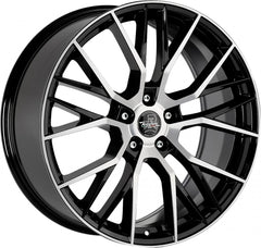 Arcasting Gladio black polished Alufelge 8.5x19 Zoll ET45 LK 5x112 ML66.6