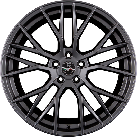 Arcasting Gladio anthracite glossy Alufelge 9.5x19 Zoll ET47 LK 5x120 ML72.6 – Bild 2