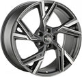 Arcasting Enea matt anthracite polished 8.5x19 ET25 - LK5/112 ML66.6