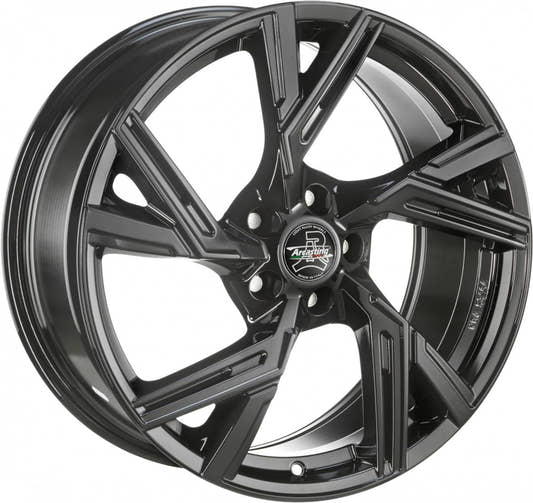 Arcasting Enea glossy black 9x21 ET33 - LK5/112 ML66.6