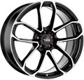 Arcasting Caesar black polished 11x22 ET40 - LK5/112 ML66.6