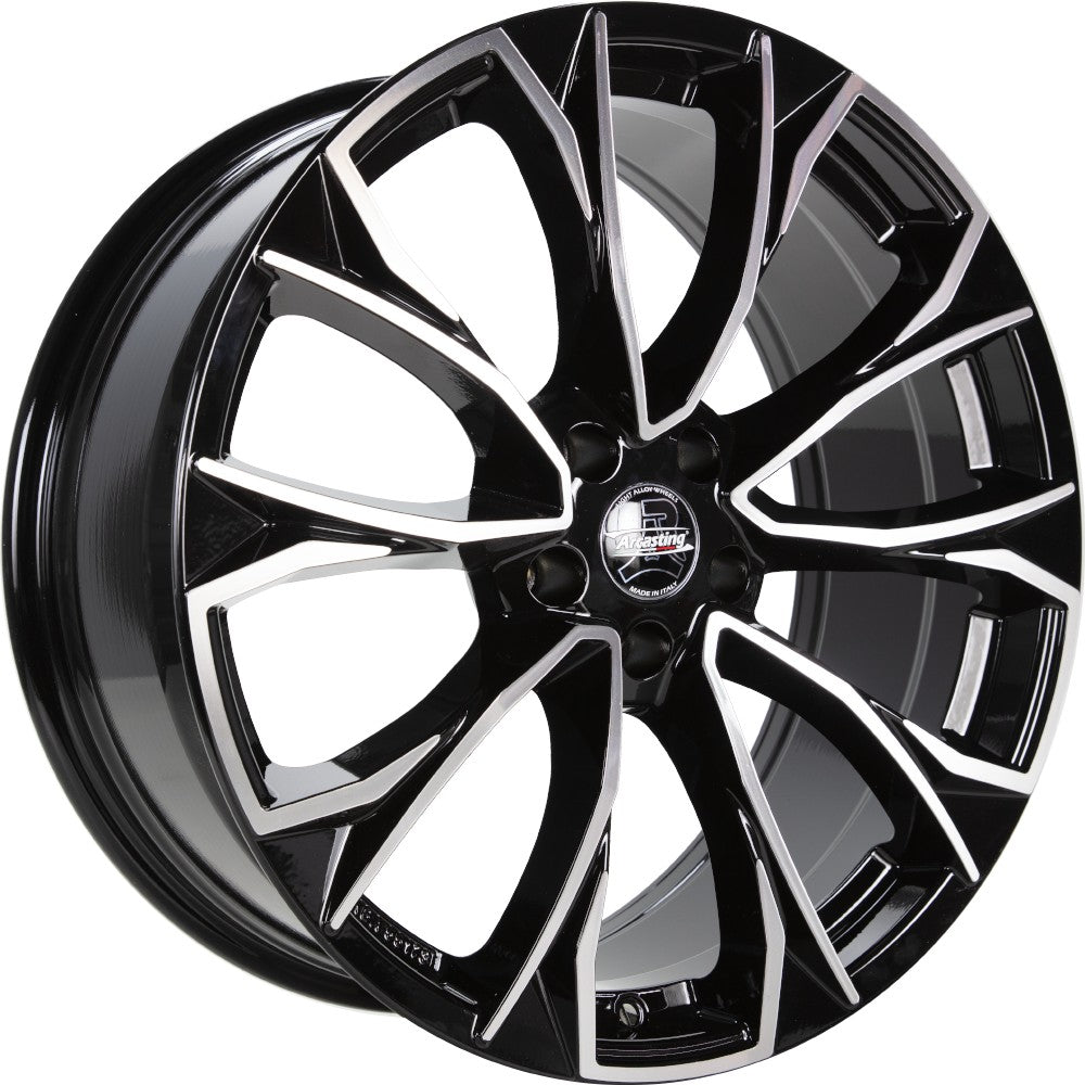 Arcasting Century nero machined 8.5x20 ET30 - LK5/112 ML66.6