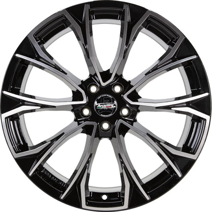 Arcasting Century nero machined 8.5x20 ET30 - LK5/112 ML66.6