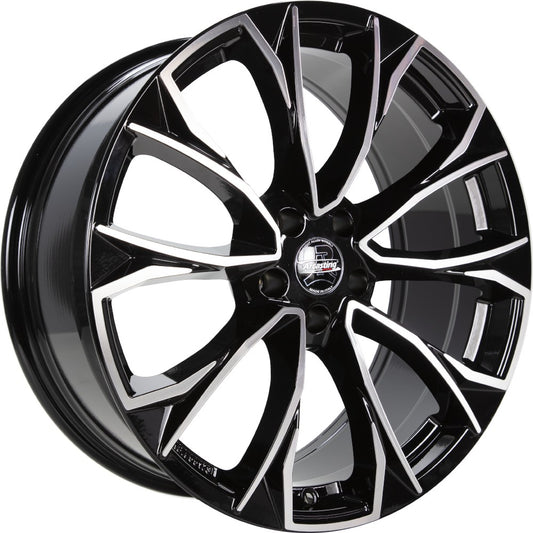 Arcasting Century nero machined 8.5x20 ET43 - LK5/112 ML66.6