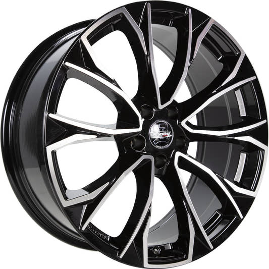 Arcasting Century nero machined Alufelge 8.5x20 Zoll ET43 LK 5x112 ML66.6