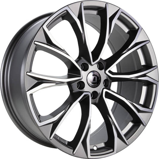 Arcasting Century platin machined Alufelge 8.5x20 Zoll ET43 LK 5x112 ML66.6