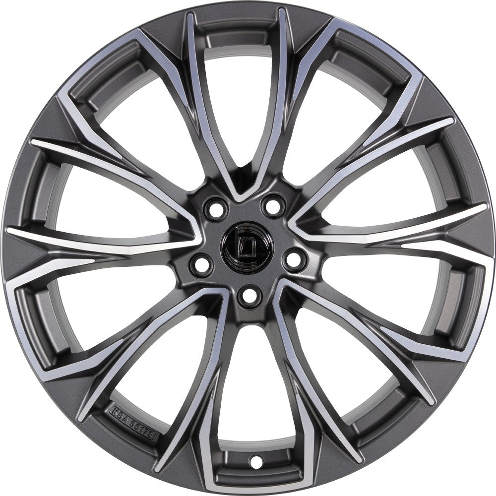 Arcasting Century platin machined 8.5x20 ET43 - LK5/112 ML66.6