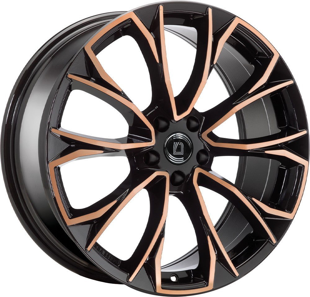 Arcasting Century neros bronze machined 8.5x20 ET30 - LK5/112 ML66.6