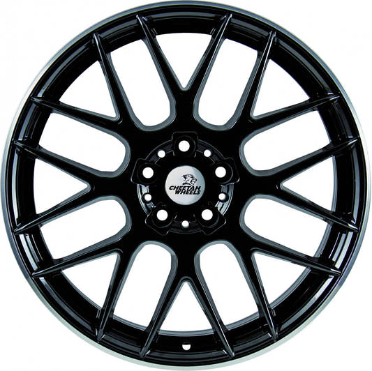 Cheetah Wheels CV.03 black horn polished 8x18 ET35 - LK5/120 ML72.6