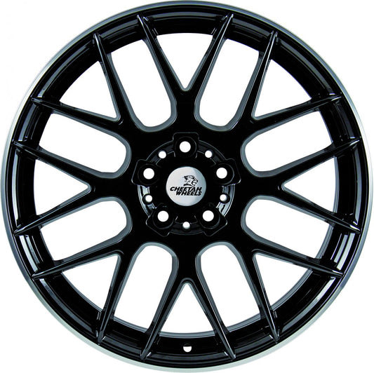 Cheetah Wheels CV.03 black horn polished 8.5x19 ET45 - LK5/112 ML70.4