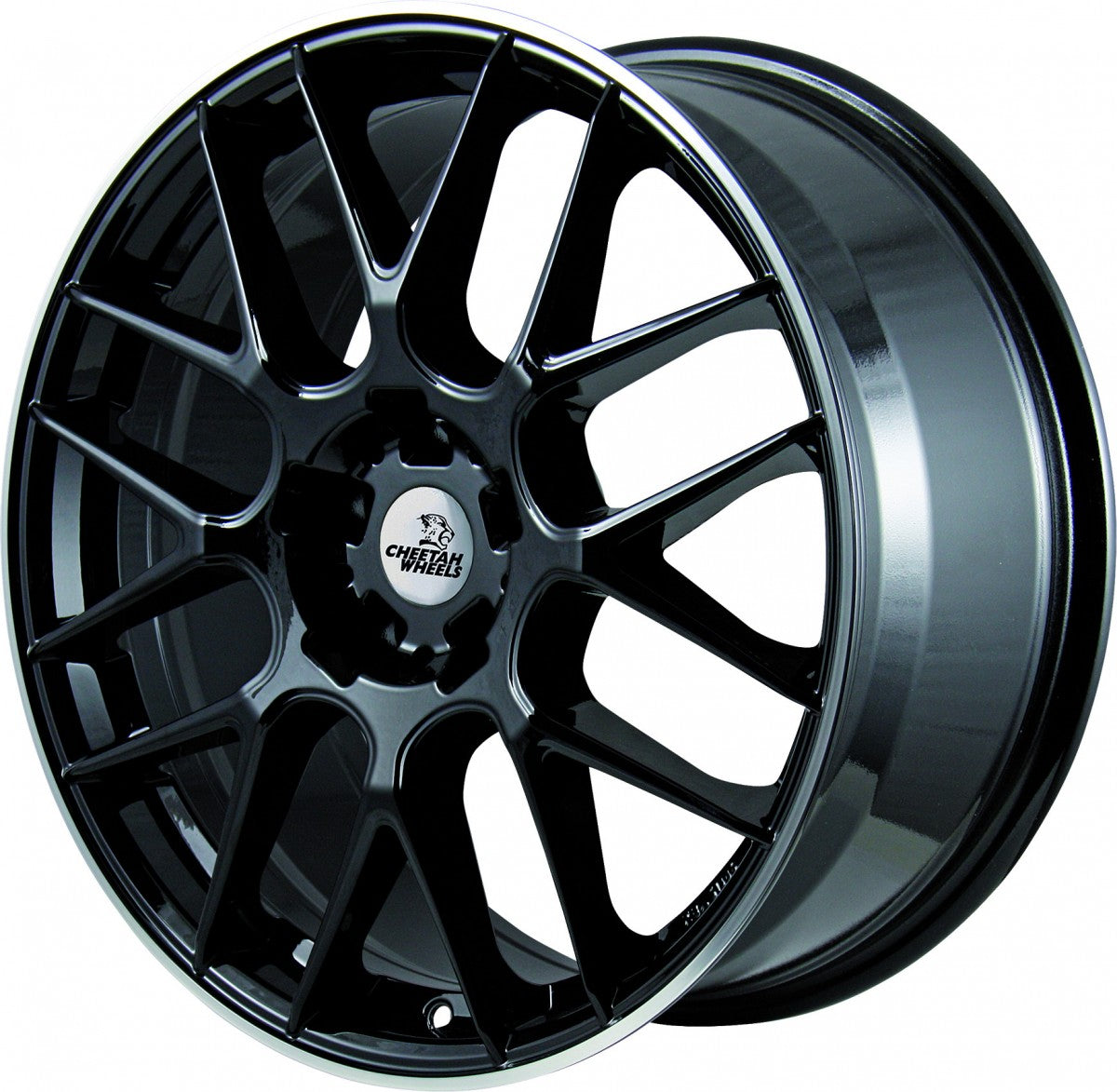 Cheetah Wheels CV.03 black horn polished Alufelge 8.5x20 Zoll ET30 LK 5x112 ML70.4 – Bild 3
