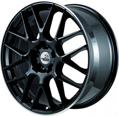 Cheetah Wheels CV.03 black horn polished Alufelge 8.5x20 Zoll ET45 LK 5x114.3 ML70.4 – Bild 3