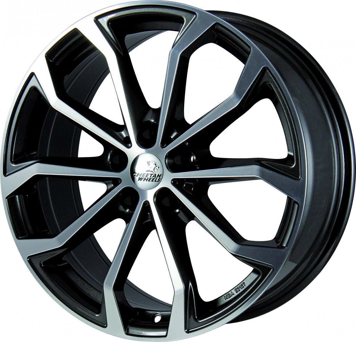 Cheetah Wheels CV.04 anthrazit polished 8x18 ET42 - LK5/112 ML70.4
