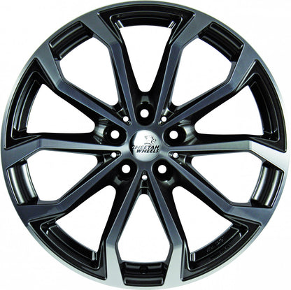 Cheetah Wheels CV.04 anthrazit polished 8x19 ET30 - LK5/112 ML70.4