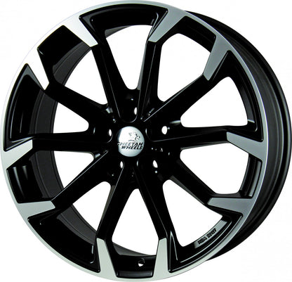Cheetah Wheels CV.04 black matt polished Alufelge 8x18 Zoll ET42 LK 5x112 ML70.4 – Bild 4
