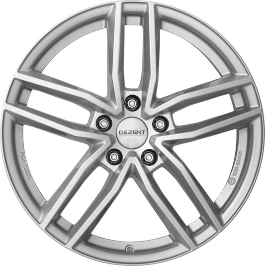 Dezent TR silver Alufelge 7x17 Zoll ET46 LK 5x112 ML57.1 – Bild 2