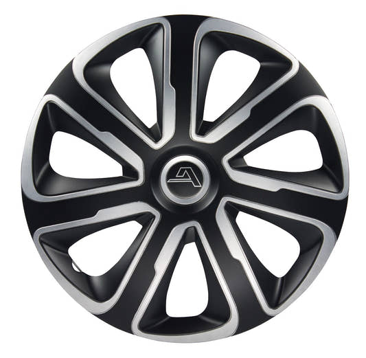 Alcar 4x Radzierblenden Livorno schwarz 14 Zoll