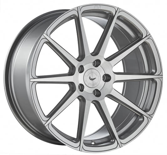 Barracuda Project 2.0 silver brushed Alufelge 9.5x22 Zoll ET35 LK 5x114.3 ML73.1