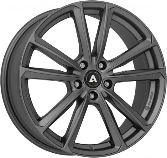 Akoni AK03 graphite matt Alufelge 7.5x17 Zoll ET40 LK 5x112 ML70.1