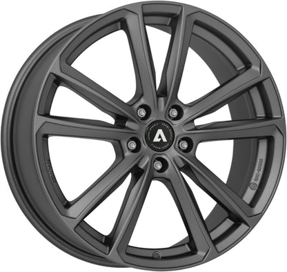 Akoni AK03 graphite matt Alufelge 7.5x17 Zoll ET40 LK 5x112 ML70.1