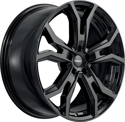 Dezent TV black Alufelge 7.5x18 Zoll ET55 LK 5x108 ML63.4 – Bild 3