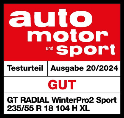 GT-Radial Winterpro 2 Sport XL 3PMSF DOT20 225/40 R18 92V DOT DOT20 – Bild 3