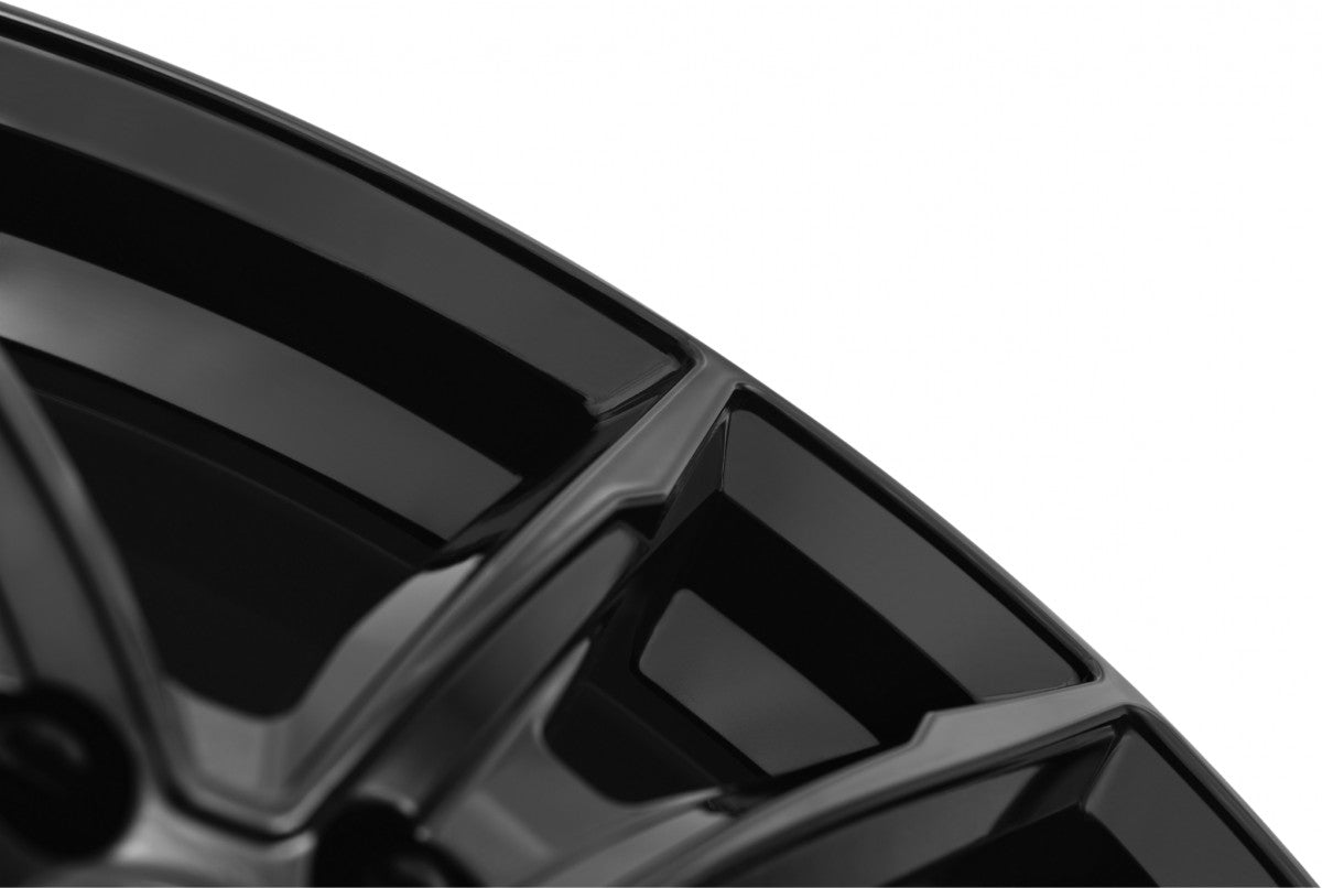 Akoni AK08 black Alufelge 7.5x18 Zoll ET40 LK 5x114.3 ML60.1 – Bild 5