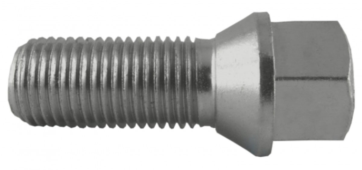 Jania Radschraube Kegelbund 60° M14x1,25x50 SW17 silber 1 Stk.