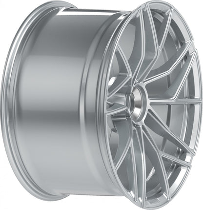 Proline Techart Formula VII Race arctic silver Alufelge 9.5x20 Zoll ET42 LK 1x1 ML84 – Bild 5