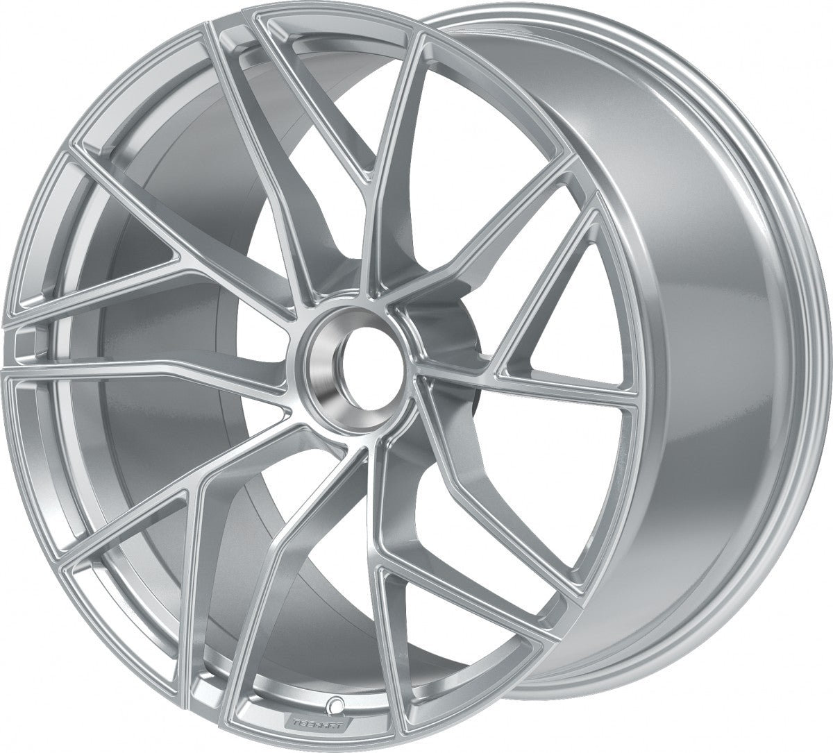 Proline Techart Formula VII Race arctic silver Alufelge 9.5x20 Zoll ET42 LK 1x1 ML84 – Bild 8