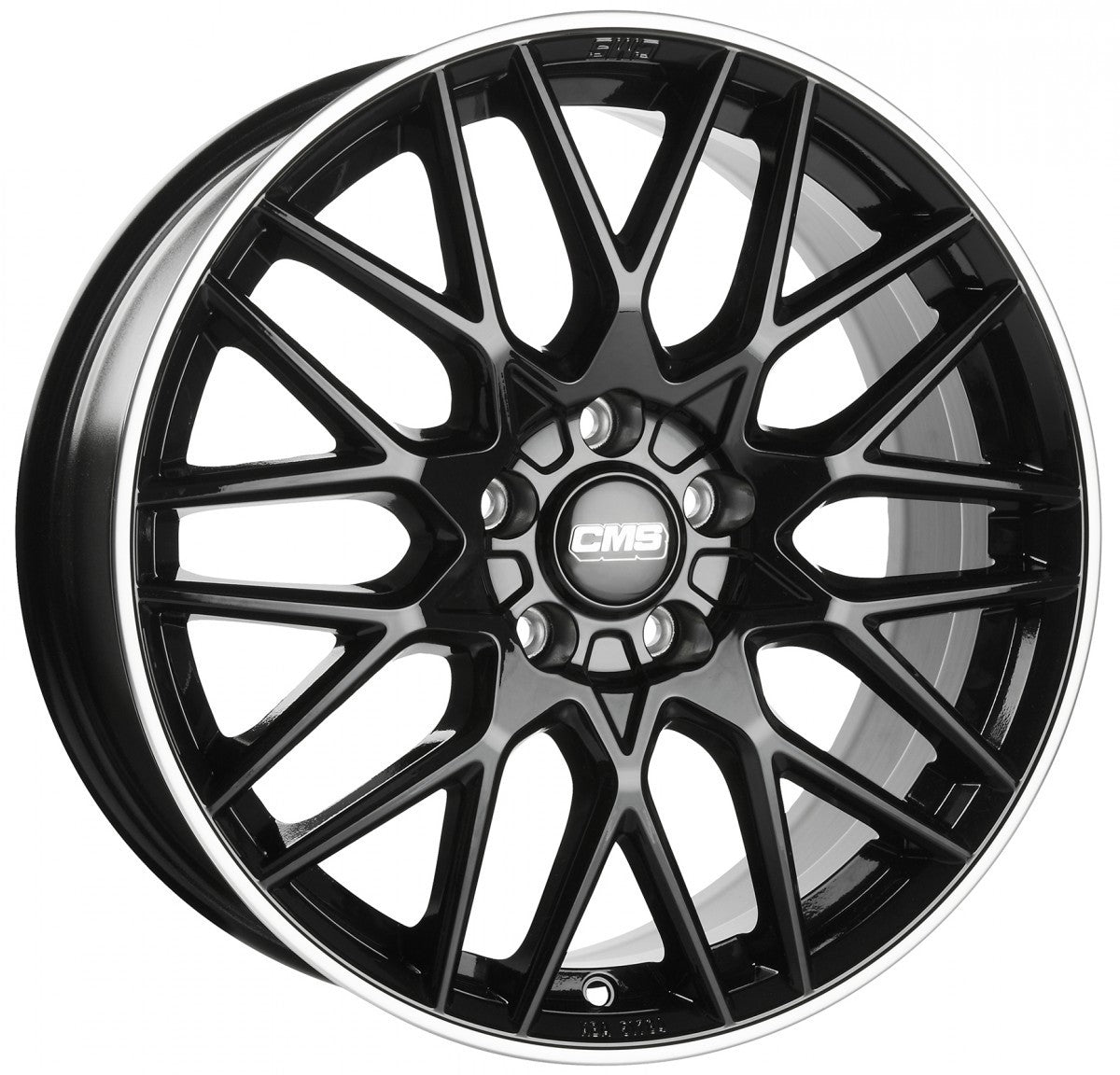 CMS C25 diamond rim black - DEMO2 Alufelge 7.5x18 Zoll ET47 LK 5x114.3 ML66.1