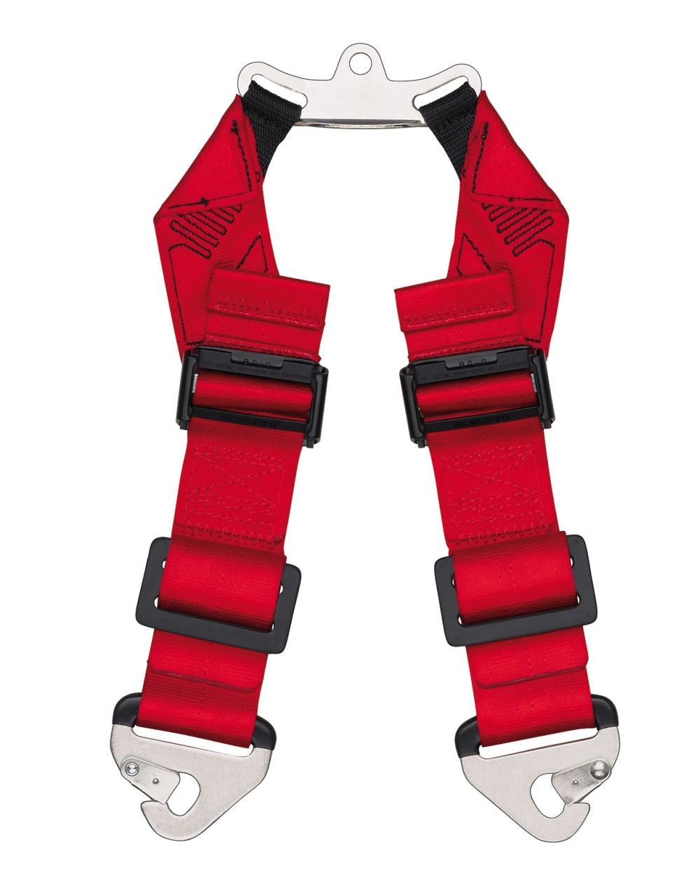 Schroth Schrittgurt II rot mit Ausklinkbeschlag