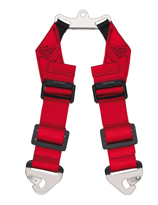 Schroth Schrittgurt II rot mit Ausklinkbeschlag