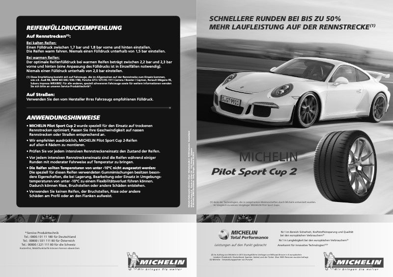 Michelin Pilot Sport CUP 2 MO1 XL DEMO 315/30 R21 (105Y) (Z)Y – Bild 3