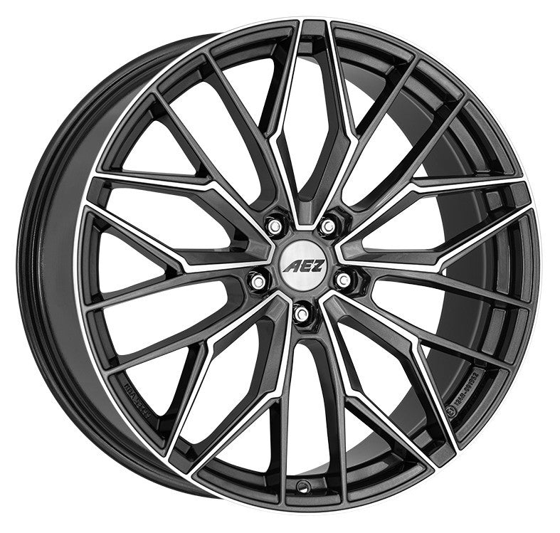 AEZ Porto gunmetal polished - DEMO2 Alufelge 8x19 Zoll ET50 LK 5x112 ML70.1