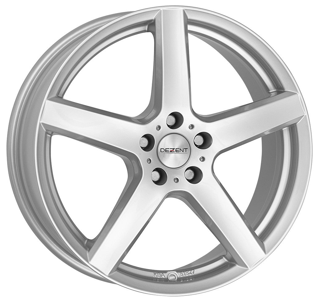 Dezent TY silver Alufelge 6x16 Zoll ET50 LK 5x100 ML54.1