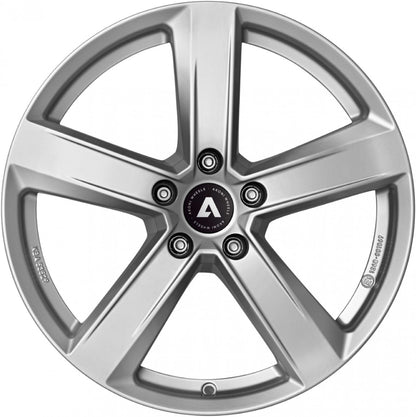 Akoni AK05 silver Alufelge 6x15 Zoll ET38 LK 5x100 ML57.1 – Bild 2