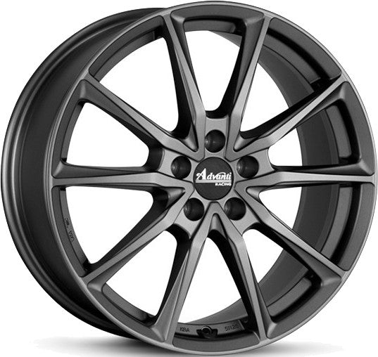 Oxxo Centurio matt gunmetal Alufelge 8x18 Zoll ET50 LK 5x112 ML66.6