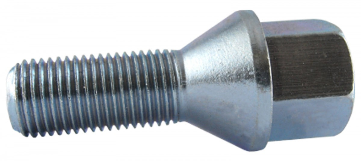 Jania Radschraube Kegelbund 60° M12x1,25x26 SW17 silber 1 Stk.