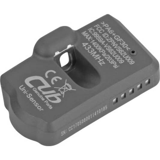 CUB Truck-System SET EVO - Sensor + Befestigungsgurt (per 10 Stück) 22.5'' 433 MHz Universalprotokoll – Bild 2
