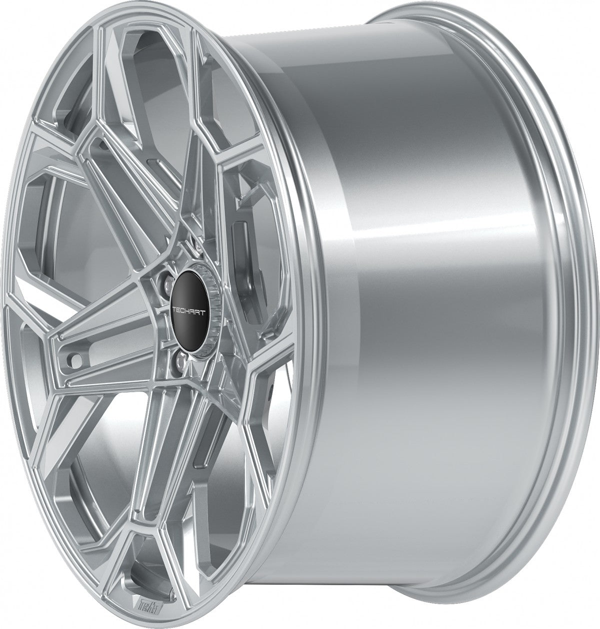 Proline Techart Daytona II arctic silver Alufelge 9x21 Zoll ET43 LK 5x130 ML71.5 – Bild 10