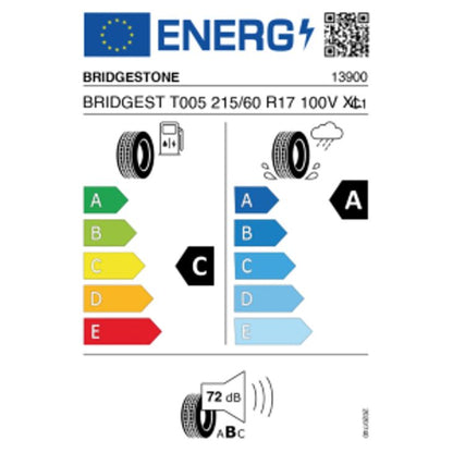 Bridgestone Turanza T005 215/60 R17 100V – Bild 2
