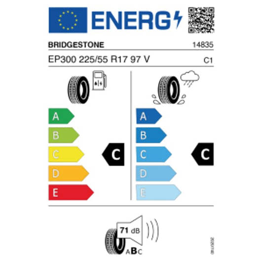 Bridgestone EP300 Ecopia 225/55 R17 97V – Bild 2