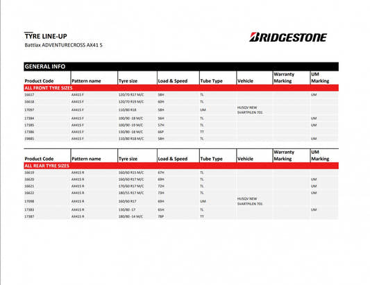 Bridgestone AX41S (TT) 180/80-14 78P – Bild 2